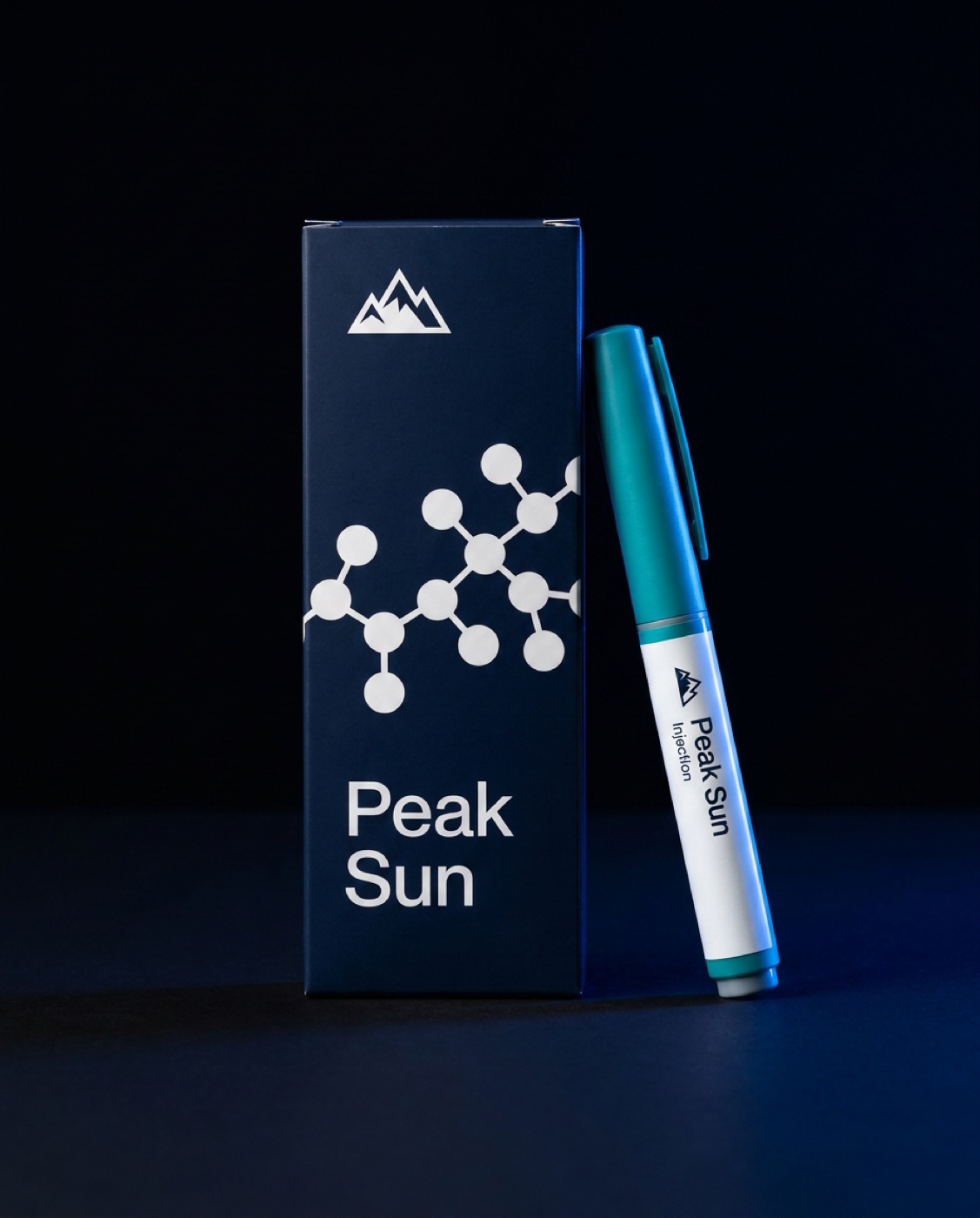 Peak Sun packaging